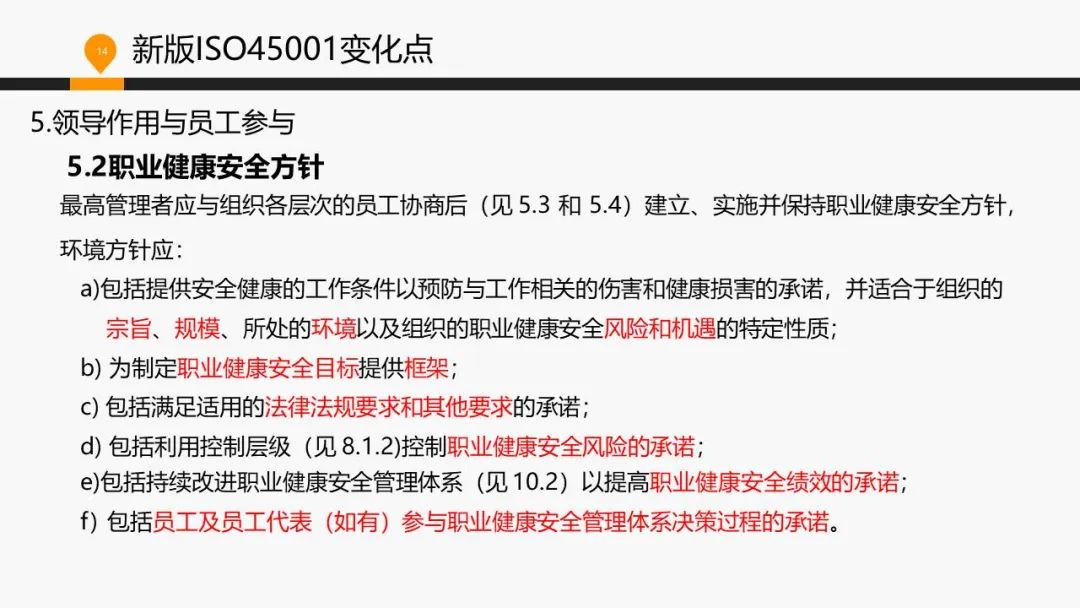 ISO 45001標準基礎知識介紹