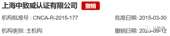 54家iso認證機構(gòu)被撤銷《認證機構(gòu)批準(zhǔn)書》