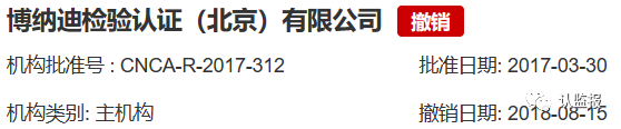 54家iso認證機構(gòu)被撤銷《認證機構(gòu)批準(zhǔn)書》