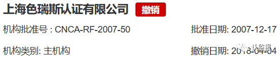 54家iso認證機構(gòu)被撤銷《認證機構(gòu)批準(zhǔn)書》