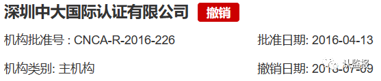 54家iso認證機構(gòu)被撤銷《認證機構(gòu)批準(zhǔn)書》