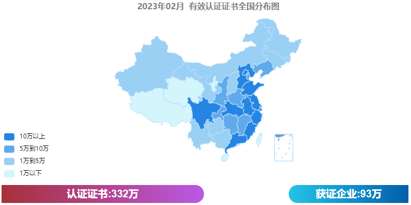 又一省份iso認證證書數(shù)超10萬張