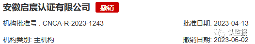 2023年上半年，60余家認(rèn)證機(jī)構(gòu)被罰