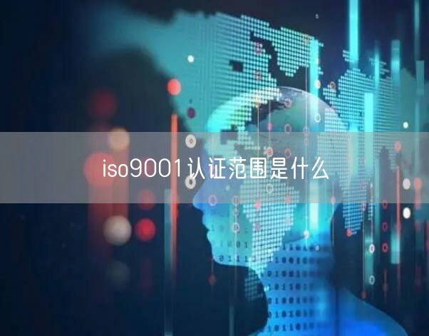 iso9001認(rèn)證范圍是什么(0)