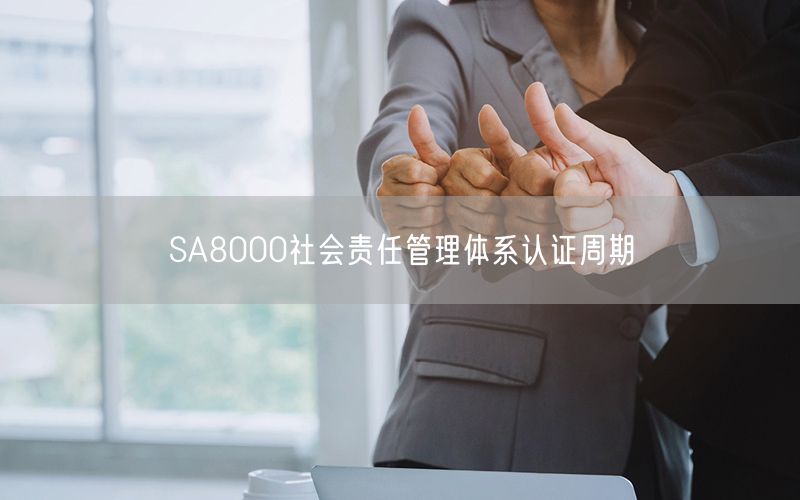 SA8000社會(huì)責(zé)任管理體系認(rèn)證周期(0)