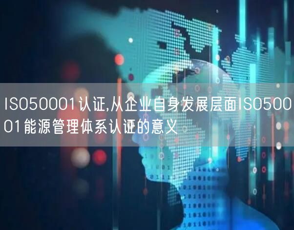 ISO50001認證,從企業(yè)自身發(fā)展層面ISO50001能源管理體系認證的意義(16)