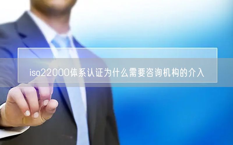 iso22000體系認(rèn)證為什么需要咨詢(xún)機(jī)構(gòu)的介入(0)